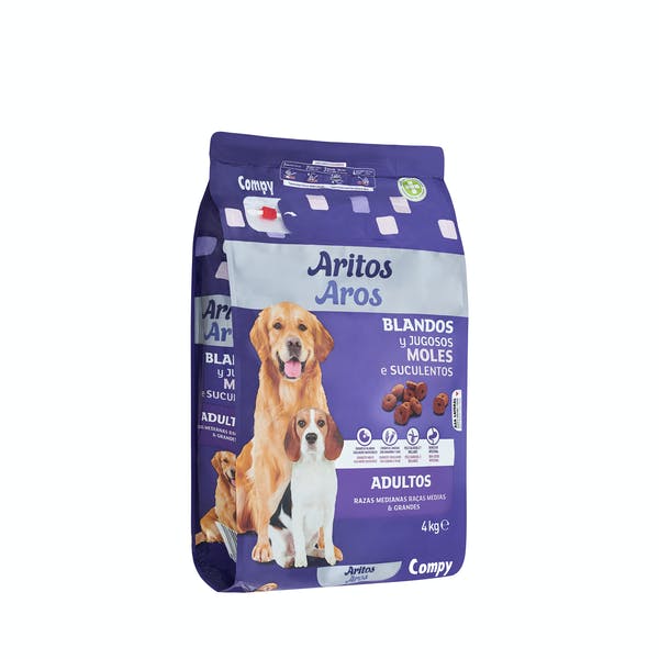 Aritos perro adulto Compy Mercadona