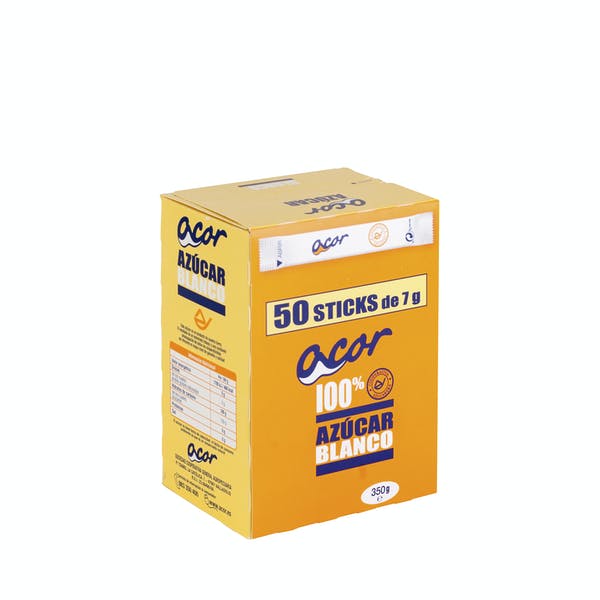 Azúcar blanco en sobres Acor Mercadona
