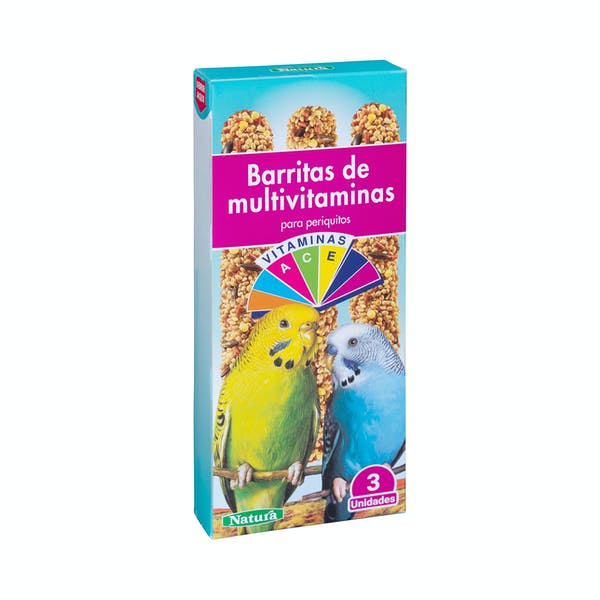Barritas para periquitos de multivitaminas Natura Mercadona