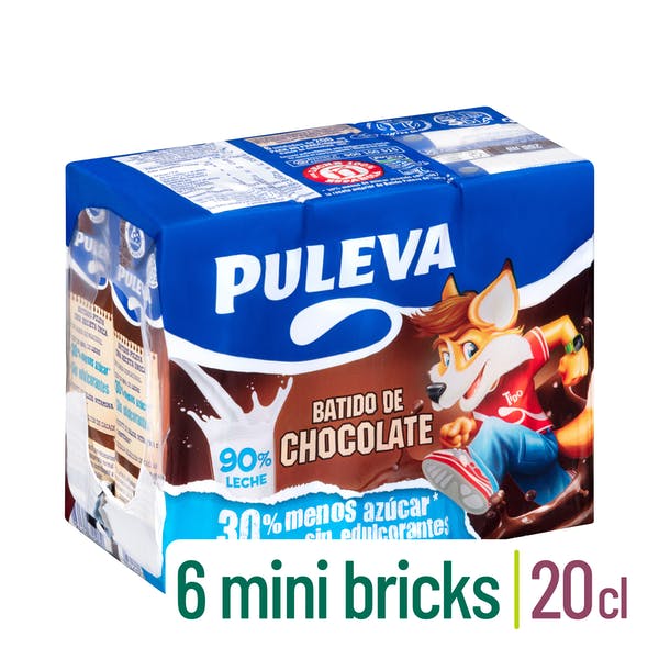 Batido de chocolate 90% leche Puleva Mercadona