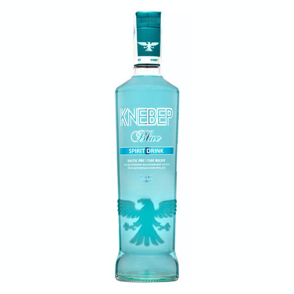 Bebida espirituosa a base de vodka Knebep azul Mercadona