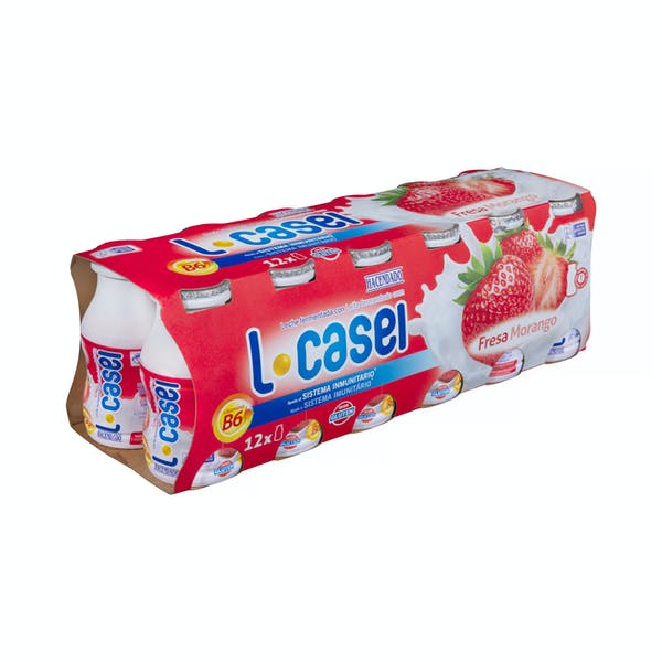 Bebida láctea de fresa L-casei Mercadona