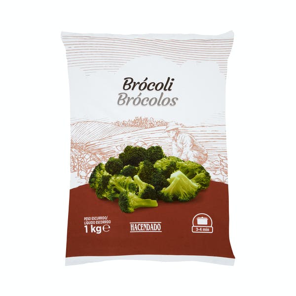 Brócoli Hacendado ultracongelado Mercadona