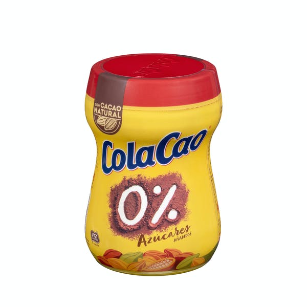 Cacao soluble 0% azúcares añadidos Cola Cao Mercadona
