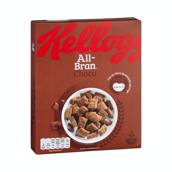 Cereales All-Bran Kellogg's con chocolate Mercadona