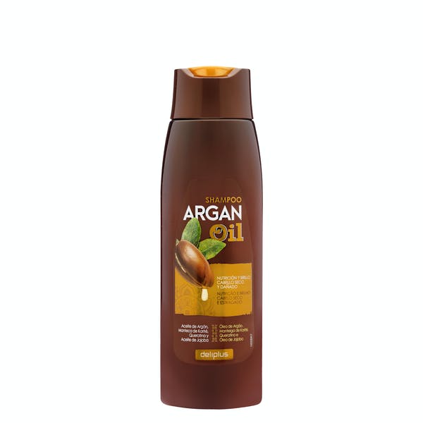 Champú Argan Oil Deliplus cabello seco y dañado Mercadona