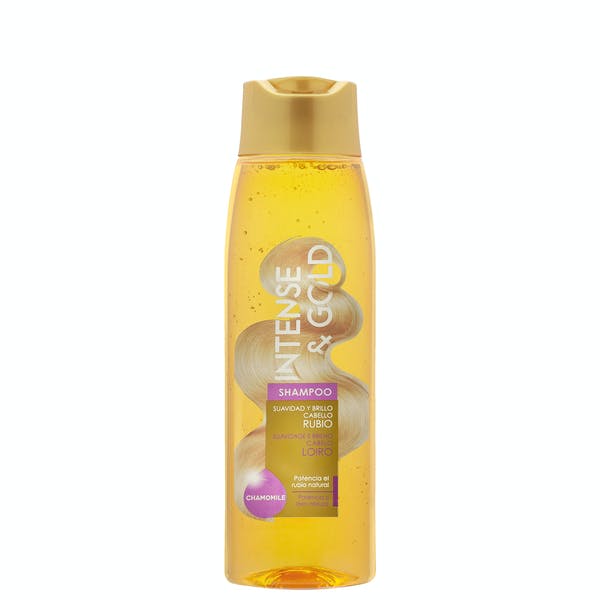 Champú Intense & Gold Deliplus cabello rubio Mercadona