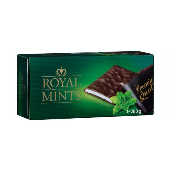 Chocolatinas Royal Mints chocolate negro Mercadona