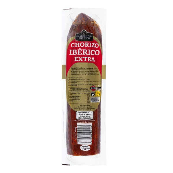 Chorizo ibérico extra La Hacienda del Ibérico Mercadona