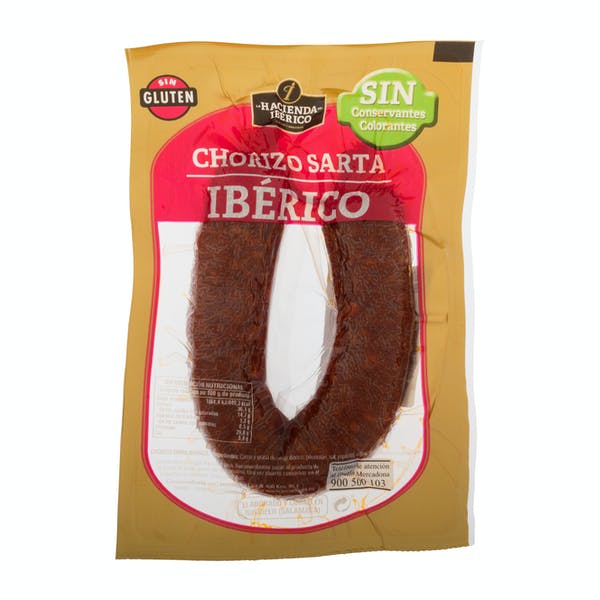 Chorizo sarta ibérico La Hacienda del ibérico Mercadona