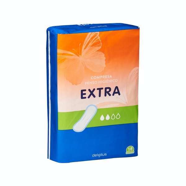 Compresa sin alas extraplana Deliplus Mercadona