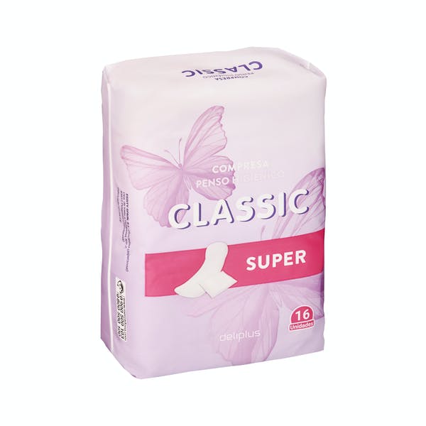 Compresa sin alas super plegada Deliplus Classic Mercadona