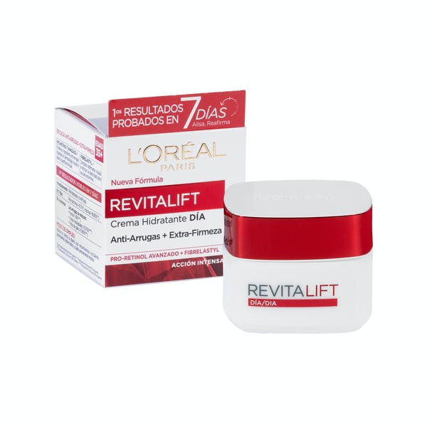 Crema facial hidratante día Revitalift L'Oréal antiarrugas extra firmeza Mercadona