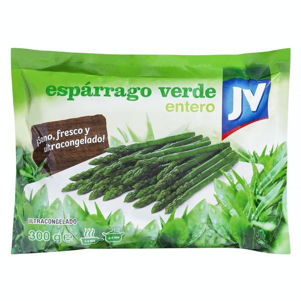 Espárrago verde entero Jv ultracongelado Mercadona