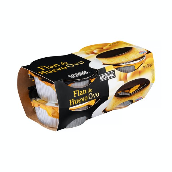 Flan de huevo Hacendado Mercadona