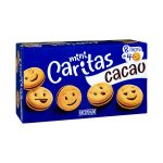 Galletas mini caritas Hacendado con crema de cacao Mercadona