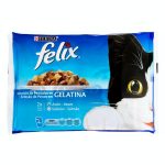 Gelatina gato Felix selección de pescados Mercadona
