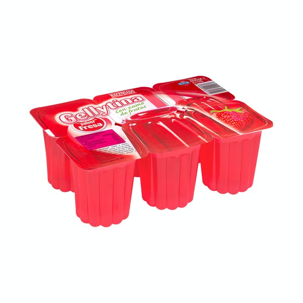 Gelatina sabor fresa Hacendado Mercadona