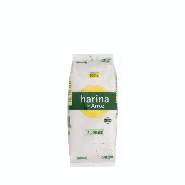 Harina de arroz Hacendado Mercadona