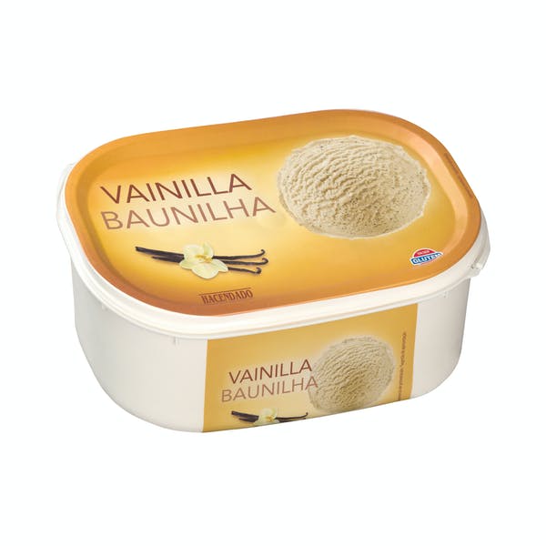 Helado de vainilla Hacendado Mercadona