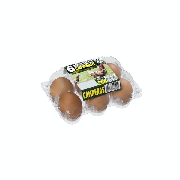 Huevos de gallinas camperas Mercadona