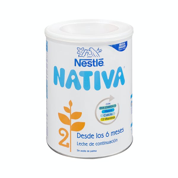 Leche de continuación en polvo 2 Nativa Nestlé Mercadona