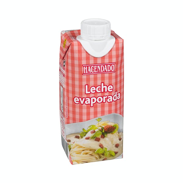 Leche evaporada Hacendado Mercadona
