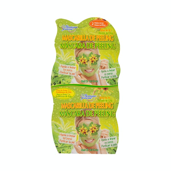 Mascarilla facial peeling árbol de té Montagne Jeunesse Mercadona