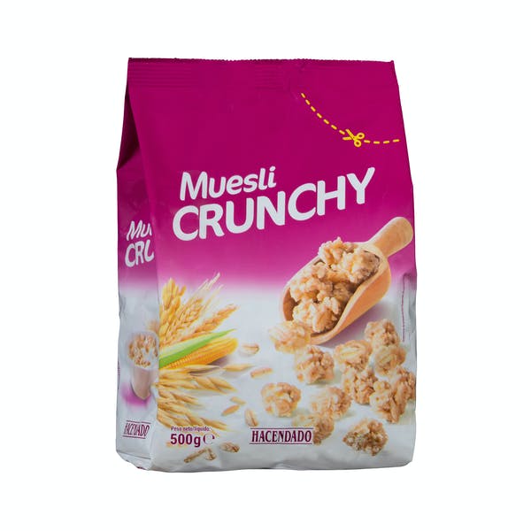Muesli Crunchy Hacendado Mercadona
