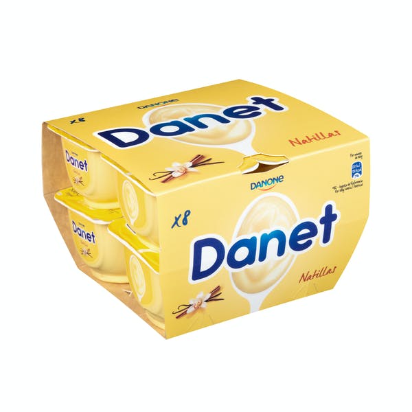 Natillas de vainilla Danet Mercadona