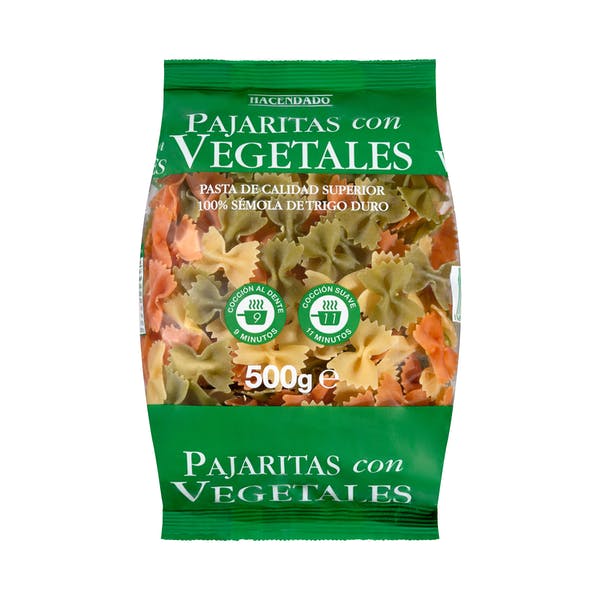 Pajaritas vegetales Hacendado Mercadona