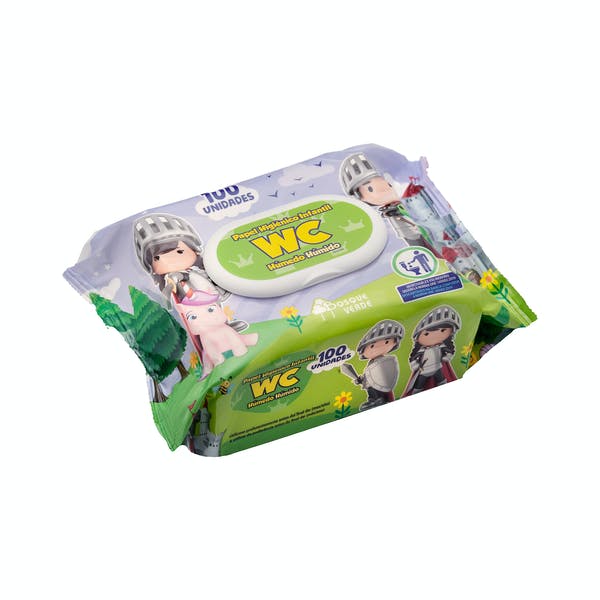 Papel higiénico húmedo WC infantil Bosque Verde Mercadona