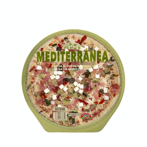 Pizza mediterránea Hacendado Mercadona