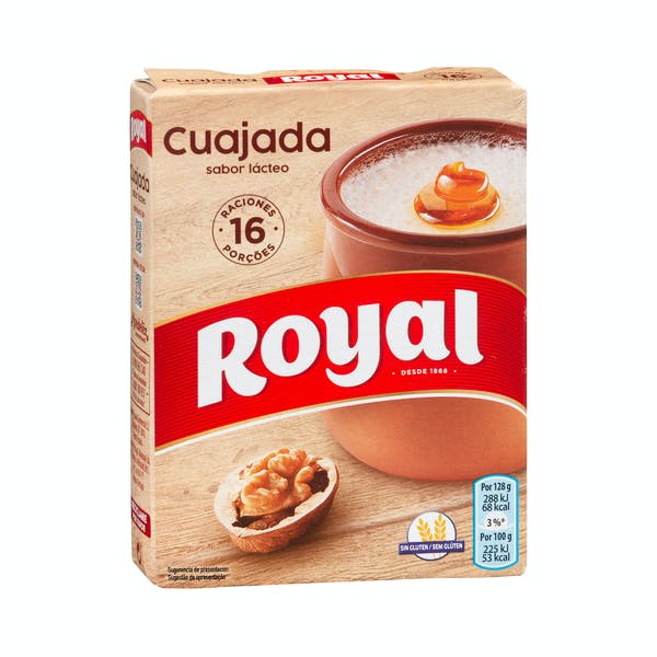 Preparado en polvo cuajada azucarada Royal sabor lácteo Mercadona