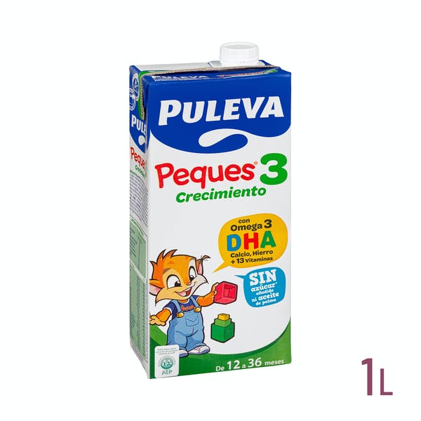 Preparado lácteo crecimiento Peques 3 Puleva Mercadona