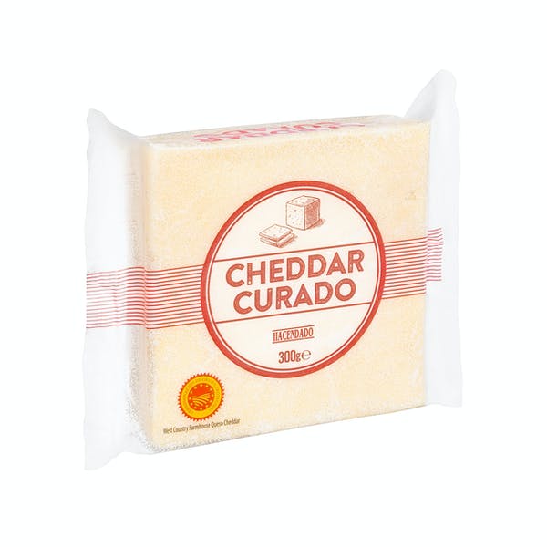 Queso cheddar curado Hacendado Mercadona