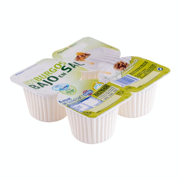 Queso fresco Hacendado Burgos bajo en sal Mercadona