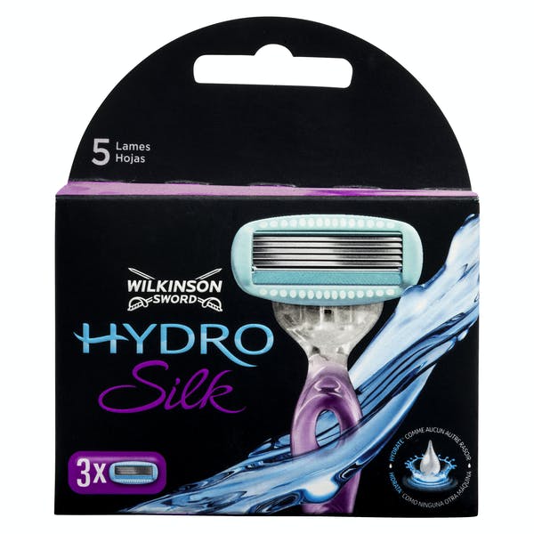 Recambios maquinilla depilación Hydro silk Wilkinson Mercadona