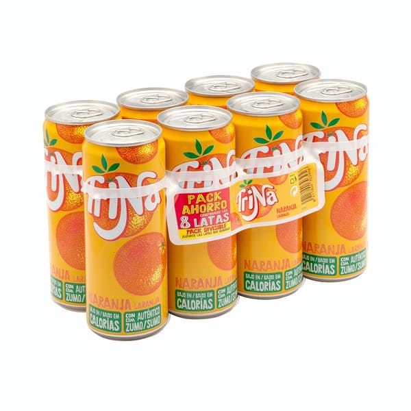 Refresco de naranja Trina sin gas Mercadona