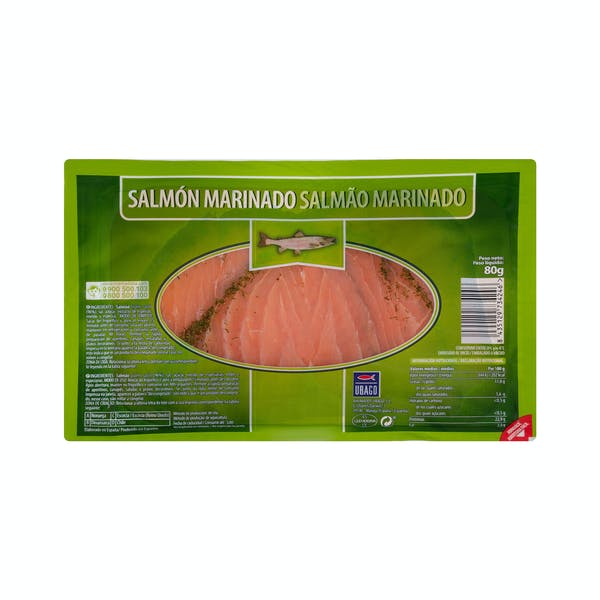 Salmón marinado Ubago Mercadona