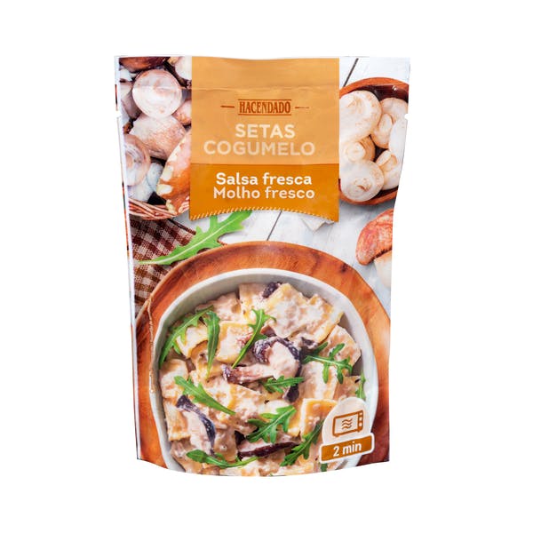 Salsa fresca de setas Hacendado Mercadona