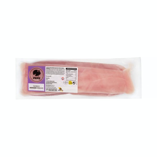 Solomillo de pavo marinado congelado Mercadona