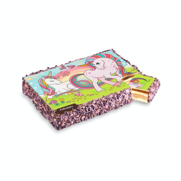 Tarta infantil Unicornio Hacendado congelada Mercadona