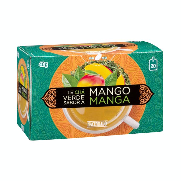 Té verde sabor a mango Hacendado Mercadona