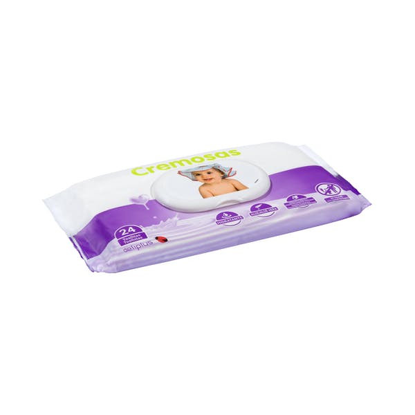 Toallitas bebé cremosas Deliplus Mercadona