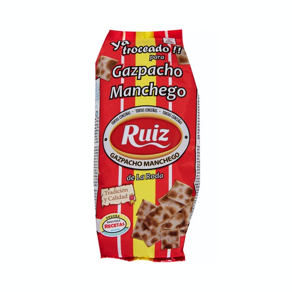 Tortas cenceñas para gazpacho manchego Ruiz Mercadona