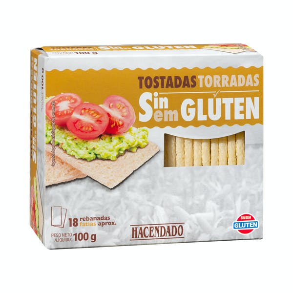 Tostadas sin gluten Hacendado Mercadona