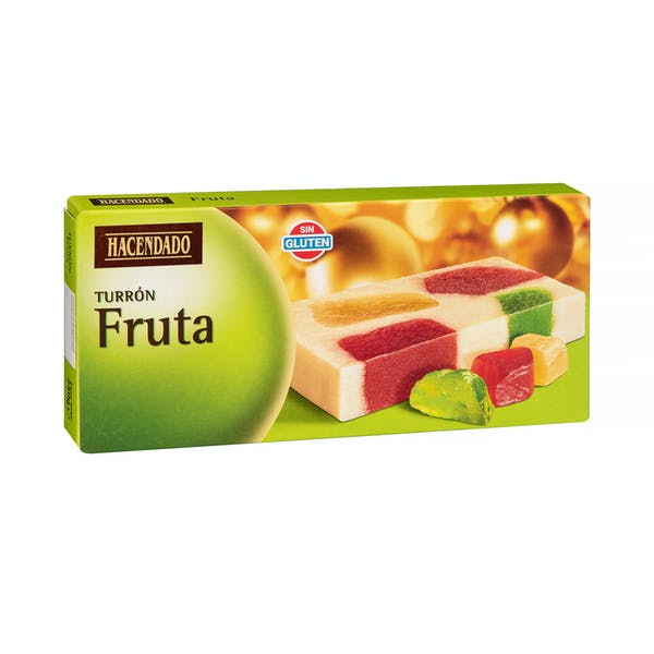 Turrón de fruta Hacendado Mercadona