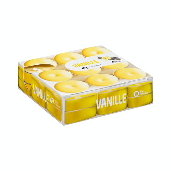 Vela perfumada Bosque Verde flor de vainilla Mercadona