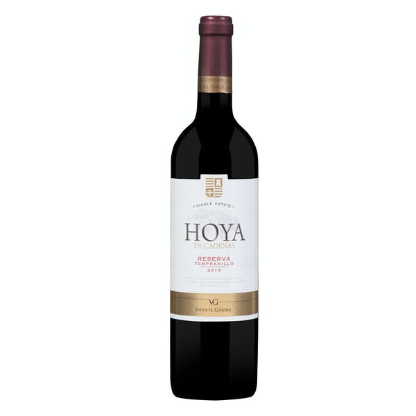 Vino tinto D.O Utiel-Requena Hoya de Cadenas reserva Mercadona